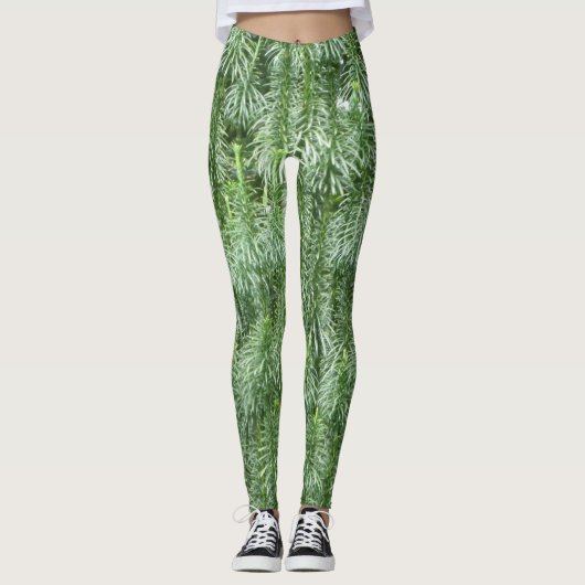 Green Conifer Legging (Voorkant)
