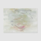 Green Contemporary Abstract Decoupage Tissue Paper Tissuepapier (Voorkant)