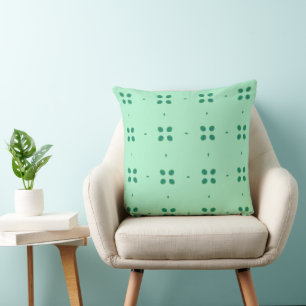 Green Cool Canvas Kussen