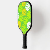 Green Cool Modern Schattigee trendy ballen Pickleball Paddle (Links)