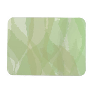 Green, cool, trendy watercolor abstract pattern magneet