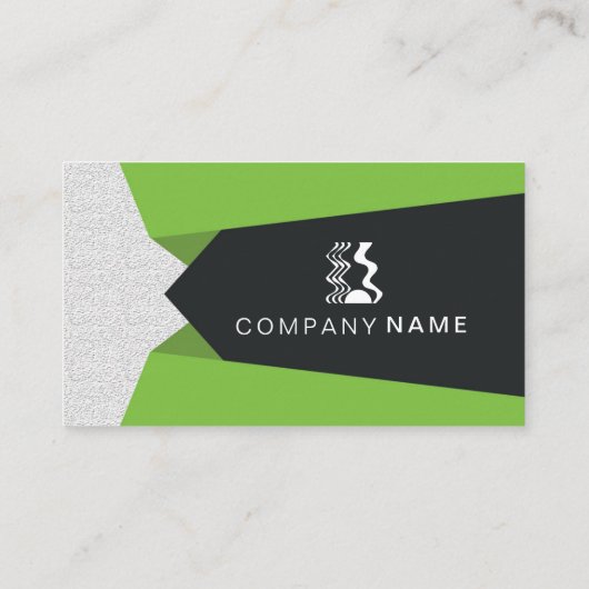 Green Corporate Visitekaartje (Achterkant)