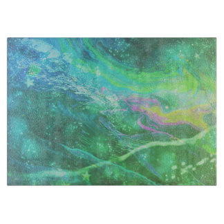 Green Cosmic Hurricane Snijplank