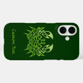 Green Crab Celtic Knot Case-Mate iPhone Case (Achterkant (horizontaal))