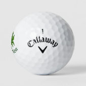 Green Crab Celtic Knot Golfballen (Logo)