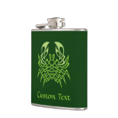 Green Crab Celtic Knot Heupfles (Links)