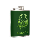 Green Crab Celtic Knot Heupfles (Rechts)