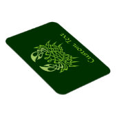 Green Crab Celtic Knot Magneet (Rechterzijde)