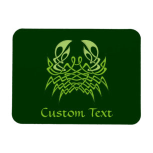 Green Crab Celtic Knot Magneet