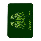 Green Crab Celtic Knot Magneet (Verticaal)