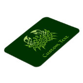 Green Crab Celtic Knot Magneet (Linkerzijde)