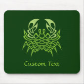 Green Crab Celtic Knot Muismat (Voorkant)