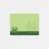 Green Crab Celtic Knot Post-it® Notes (Voorkant)