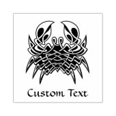 Green Crab Celtic Knot Rubberstempel (Afrduk)