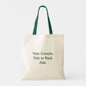 Green Crab Celtic Knot Tote Bag (Achterkant)