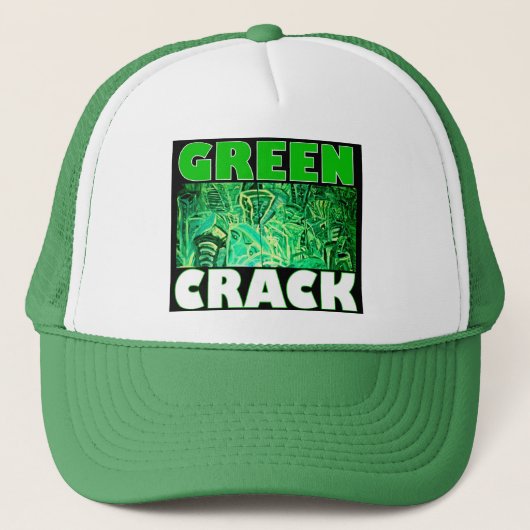 GREEN CRACK TRUCKER PET (Voorkant)