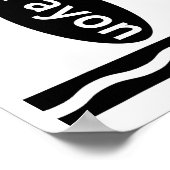 Green-Crayon Halloween-kostuums Kinder Jongens Mei Poster (Hoek)