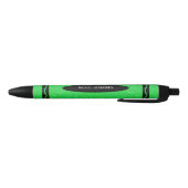 Green Crayon Teacher Zwarte Inkt Pen (Bodem)