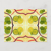 Green Cream Float Briefkaart (Voorkant)