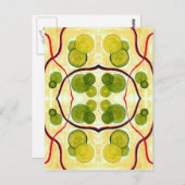 Green Cream Float Briefkaart (Voorkant / Achterkant)