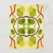 Green Cream Float Briefkaart (Voorkant)