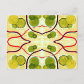 Green Cream Float Briefkaart (Voorkant)