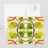 Green Cream Float Briefkaart (Voorkant / Achterkant)