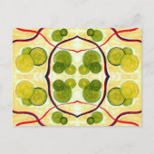 Green Cream Float Briefkaart (Voorkant)