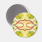 Green Cream Float Magnet (Voorkant / Achterkant)