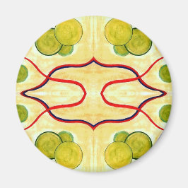 Green Cream Float Magnet