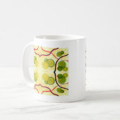 Green Cream Float Mok (Voorkant links)