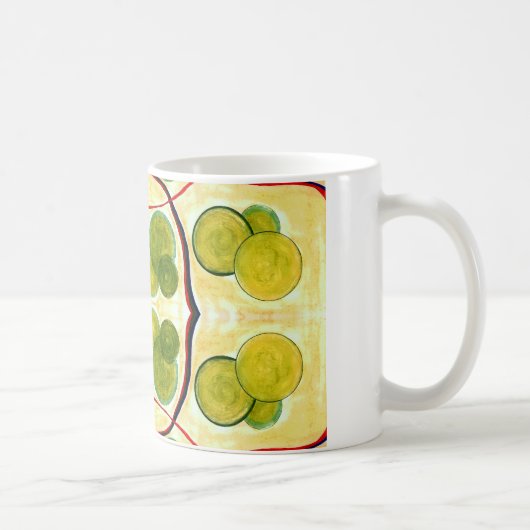 Green Cream Float Mok (Rechts)