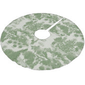 Green Cream Kerstwinter Wonderland Kerstboom Rok (Gekanteld)