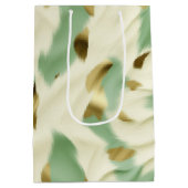 Green Cream Koeienhuid Medium Cadeauzakje (Achterkant)