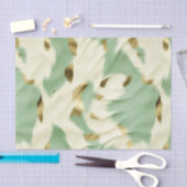 Green Cream Koeienhuid Tissuepapier (Craft)