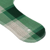 Green Cream Plaid Snijplank (Hoek)