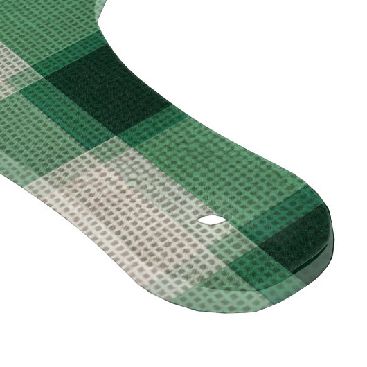 Green Cream Plaid Snijplank (Hoek)