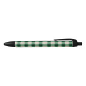Green Cream Plaid Zwarte Inkt Pen (Bovenkant)
