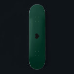 Green | Creëer Uw eigen aangepaste skateboard ontw<br><div class="desc">Creëer Je eigen skateboard ontwerp op maat! Gebruik deze diepdonkergroene achtergrond of kies een kleur,  voeg uw eigen foto,  achtergrond,  zakelijke logo of een gepersonaliseerd afbeelding toe. Perfect als uniek cadeau voor het verbeteren van buitensport en -activiteit en maak ze leuk! Elk lettertype,  geen minimum.</div>