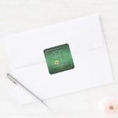 Green Crest Dank u Shamrock Stickers (Envelop)