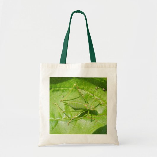 Green Cricket Camouflage Canvas tas (Voorkant)