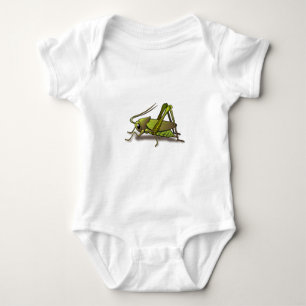 Green Cricket Insect Romper