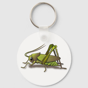 Green Cricket Insect Sleutelhanger