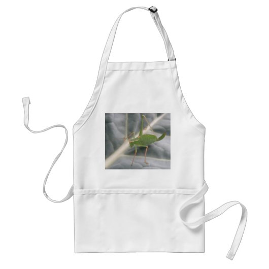 Green Cricket Macro Apron Standaard Schort (Voorkant)