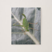 Green Cricket Macro Puzzle Legpuzzel (Verticaal)