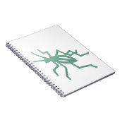 Green Cricket Notitieboek (Rechterzijde)