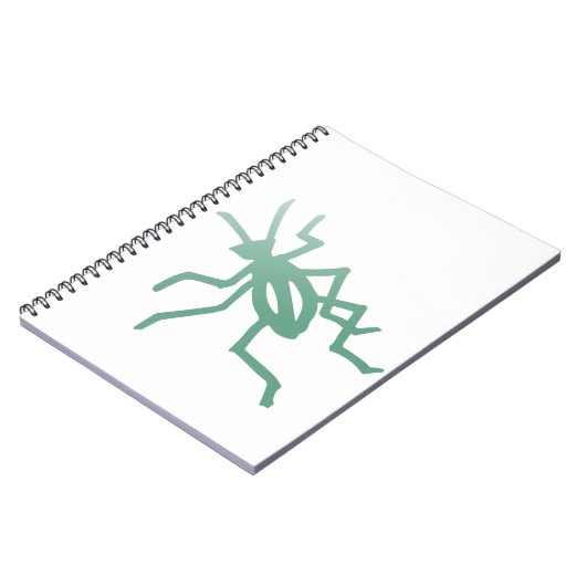 Green Cricket Notitieboek (Linkerzijde)