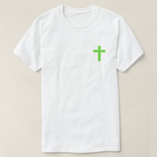 Green Cross T-Shirt (Design voorkant)