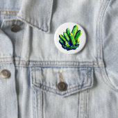 Green Crystal Button (In situ)