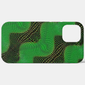 Green curve and clear points on dark background Case-Mate iPhone case (Achterkant (horizontaal))
